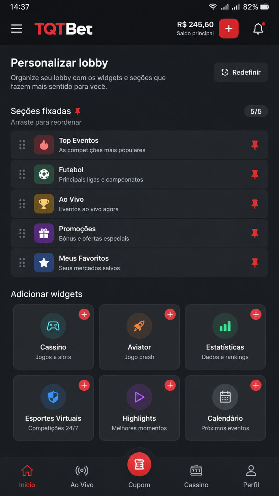 TQTBet screenshot