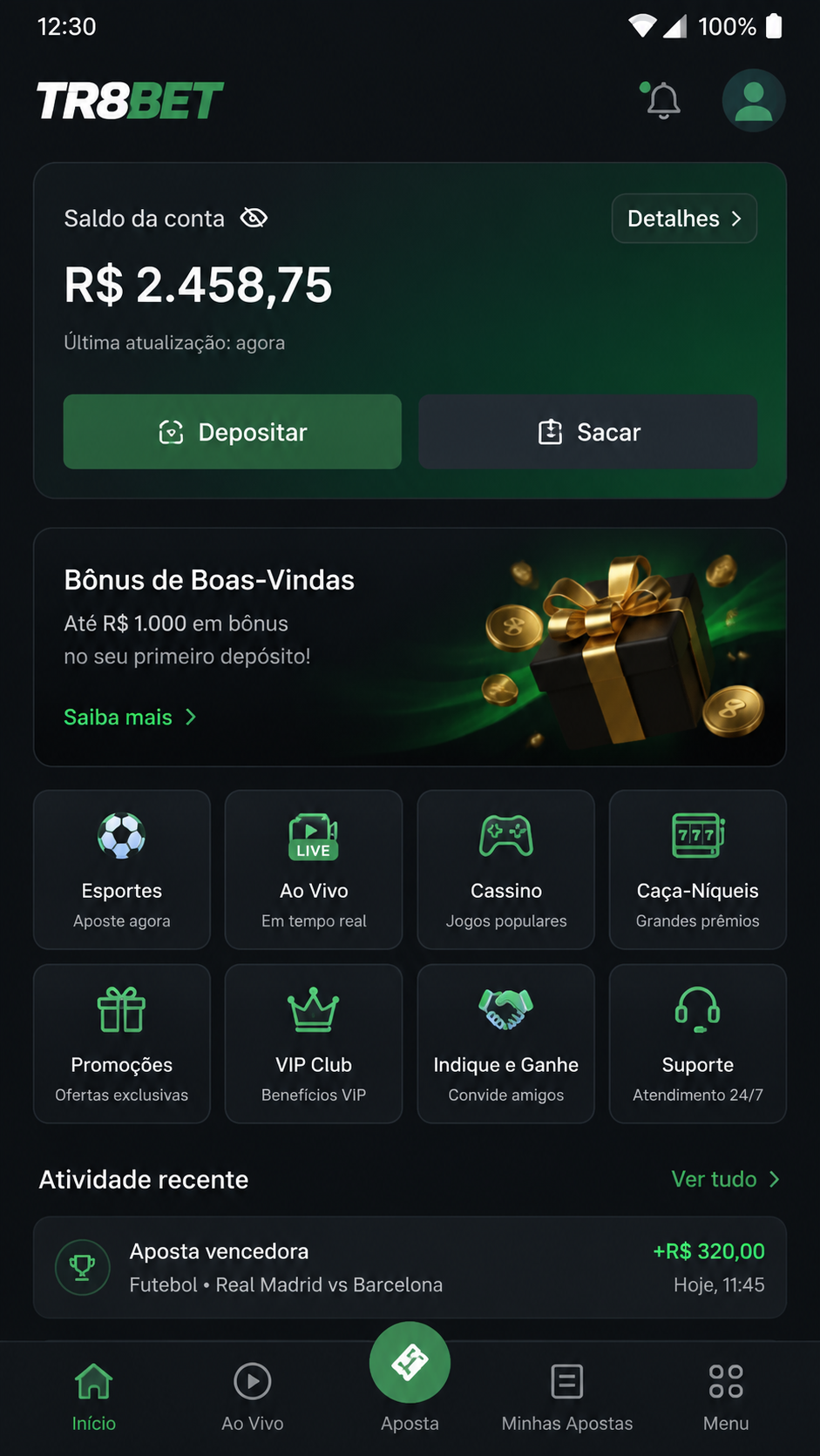 tr8bet screenshot