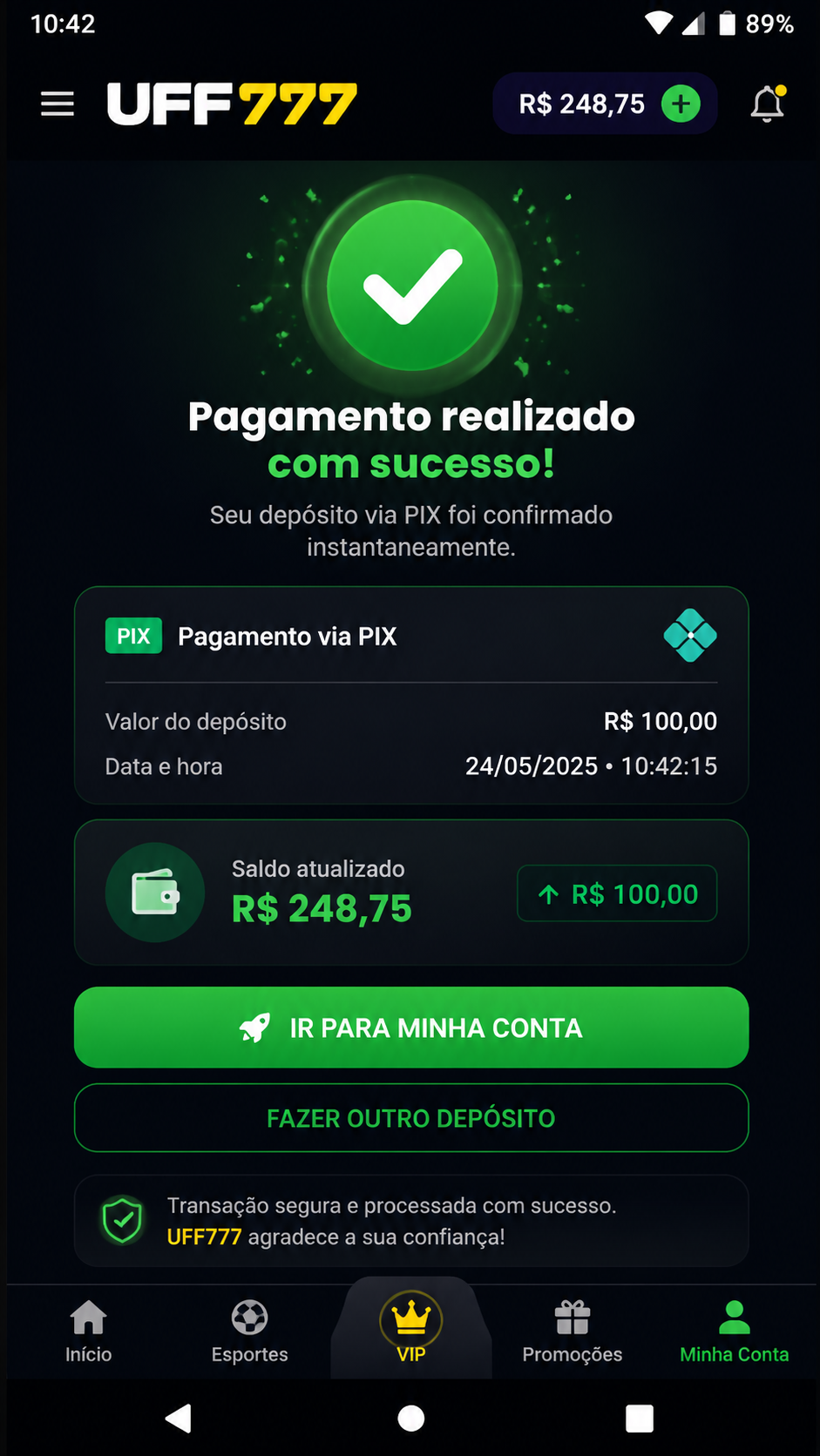 uff777 screenshot