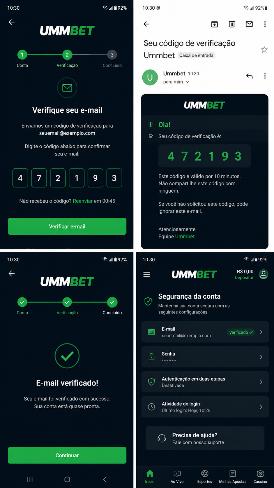Ummbet screenshot