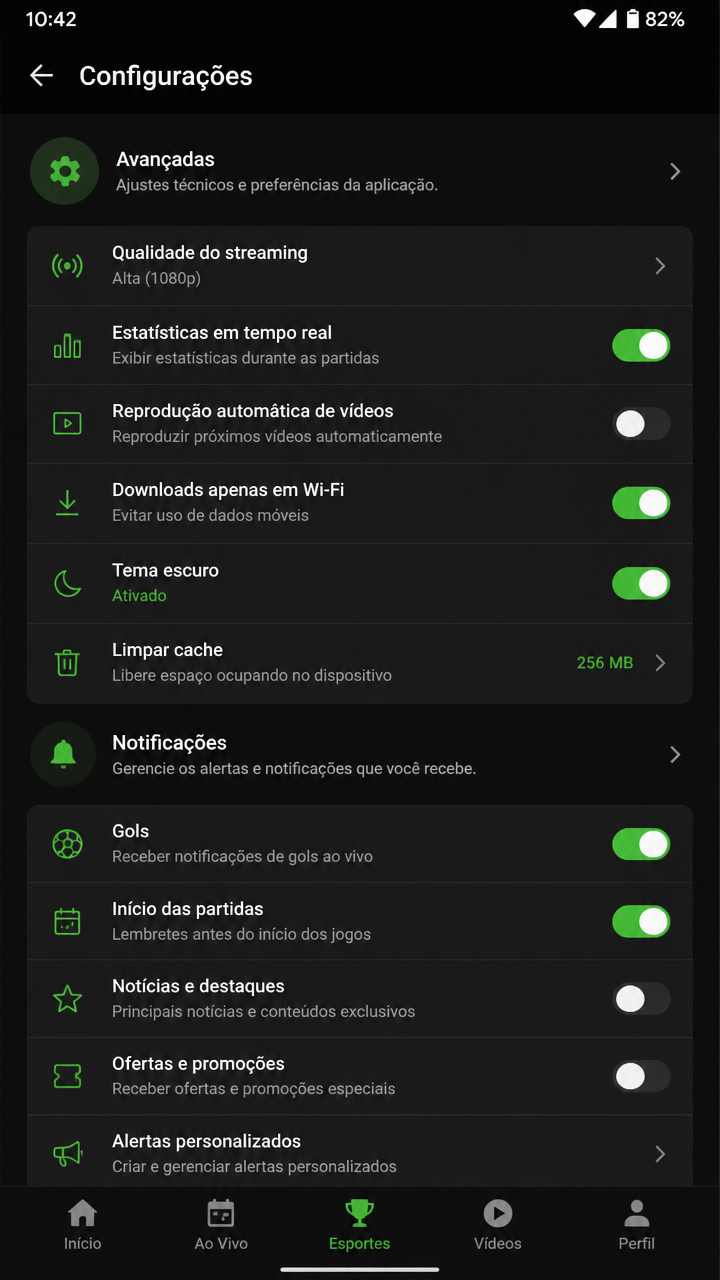 Unibet screenshot