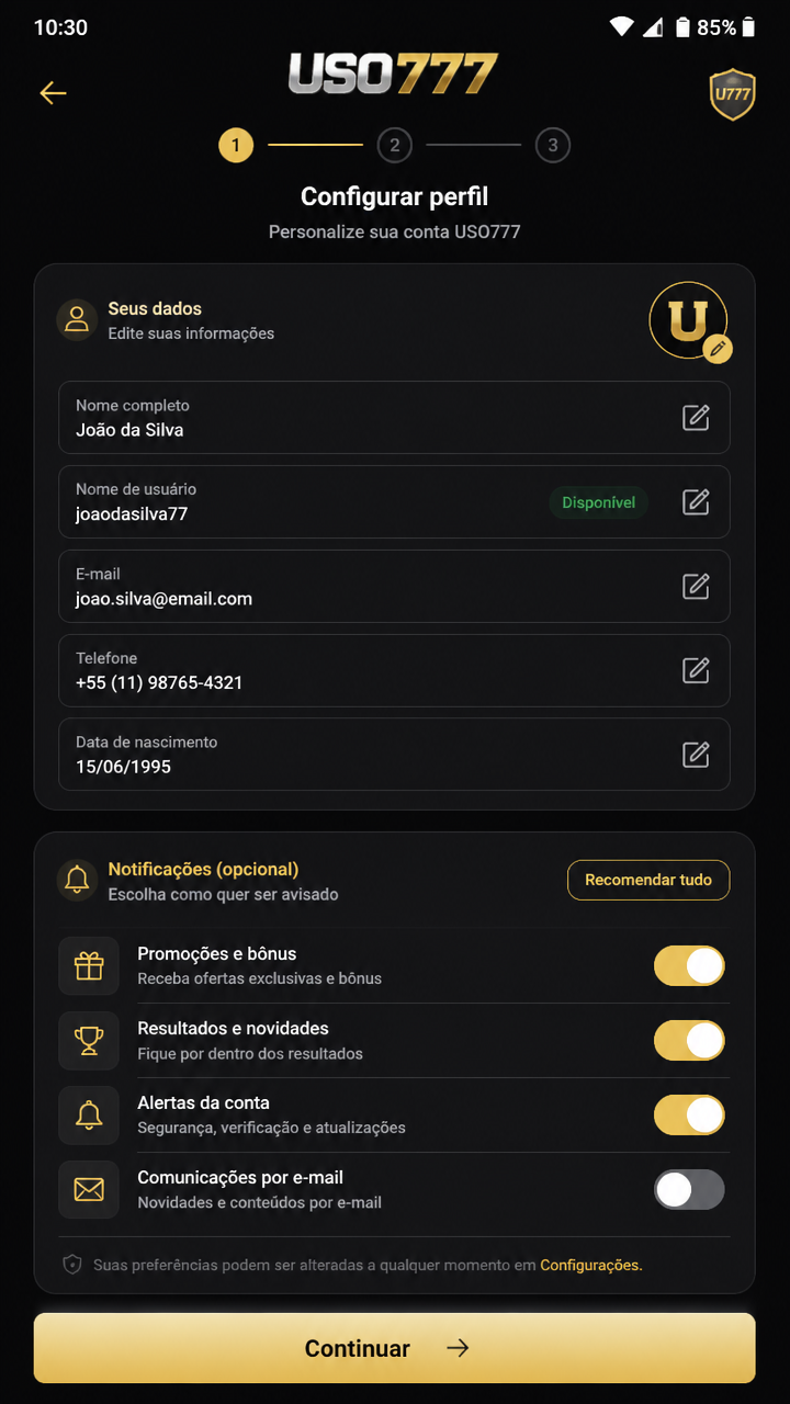 uso777 screenshot