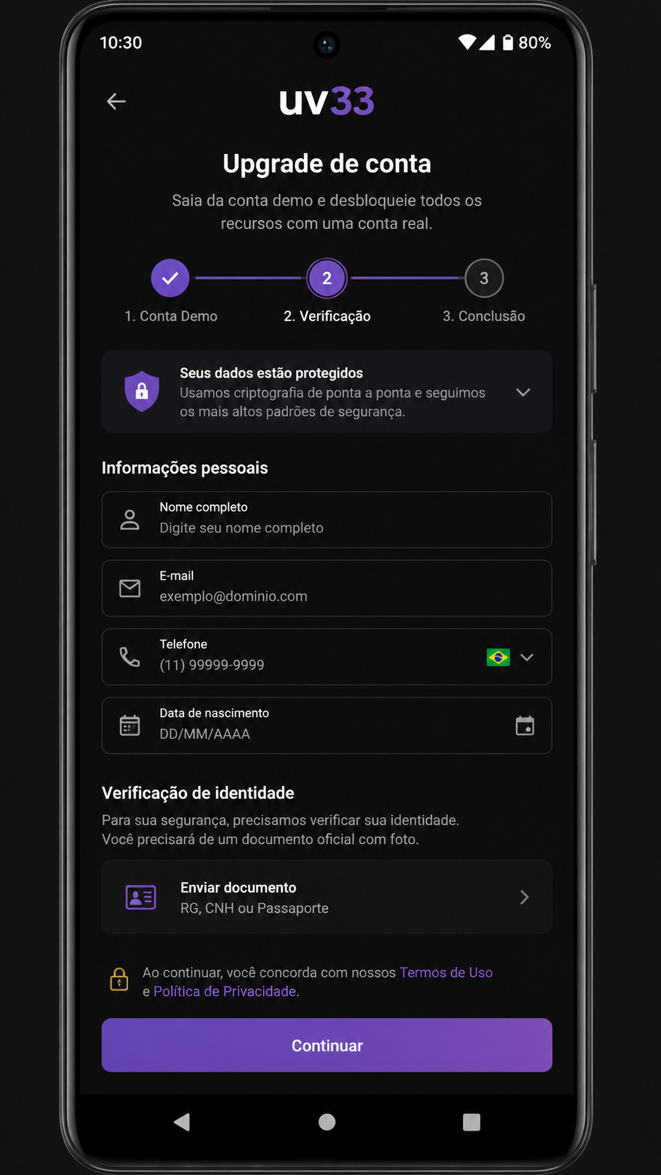 uv33 screenshot