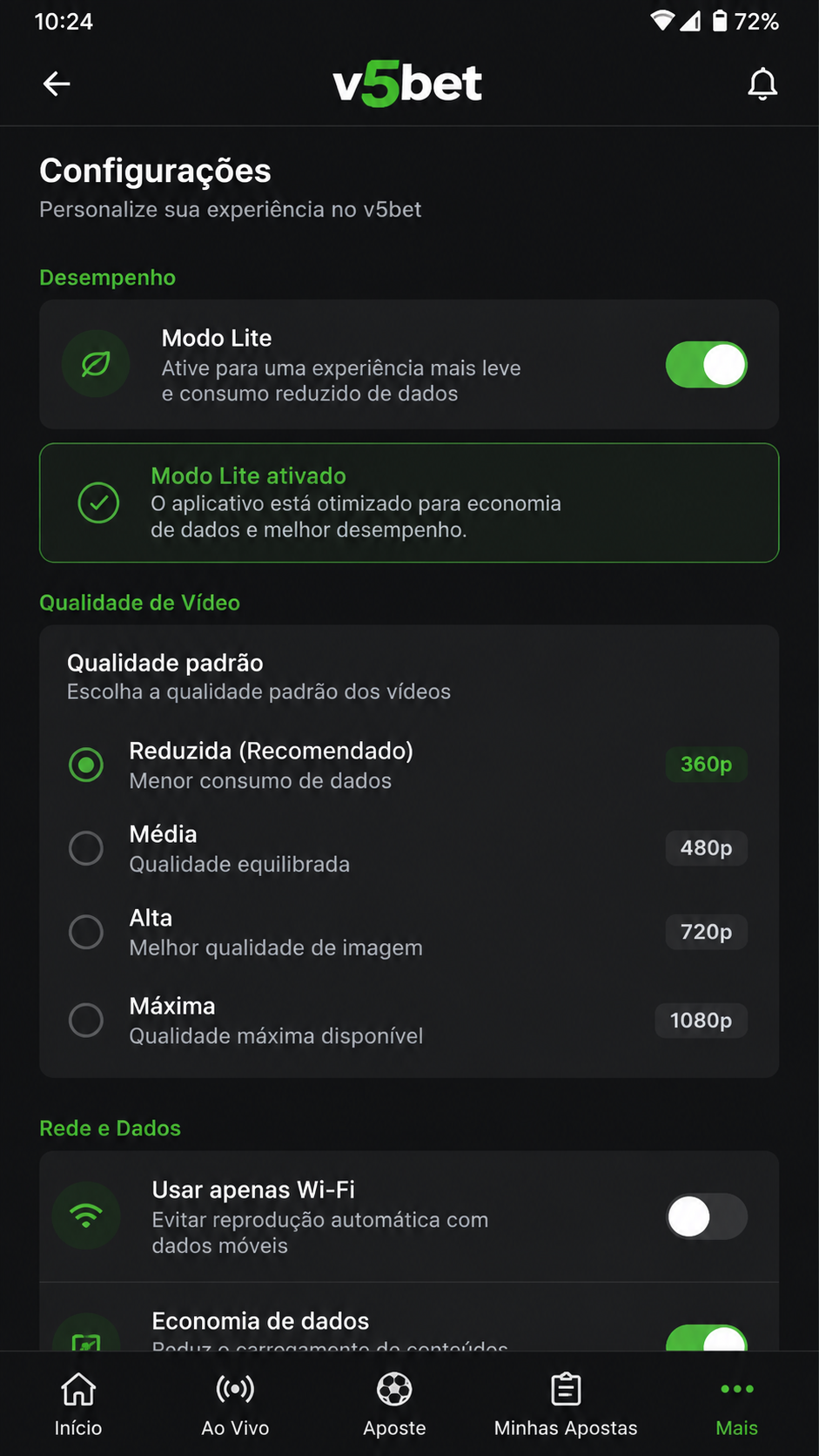v5bet screenshot