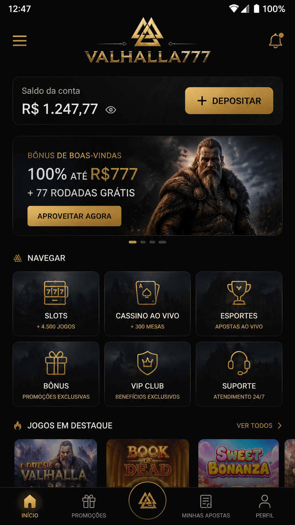 Valhalla777 screenshot