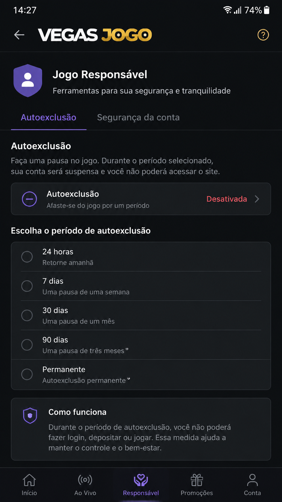 vegasjogo screenshot