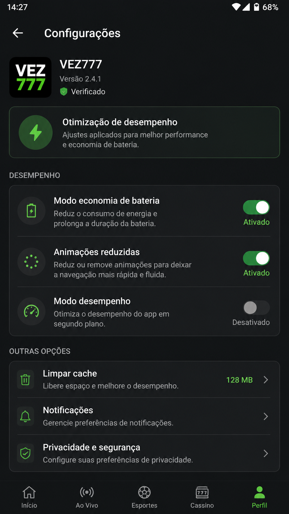 vez777 screenshot