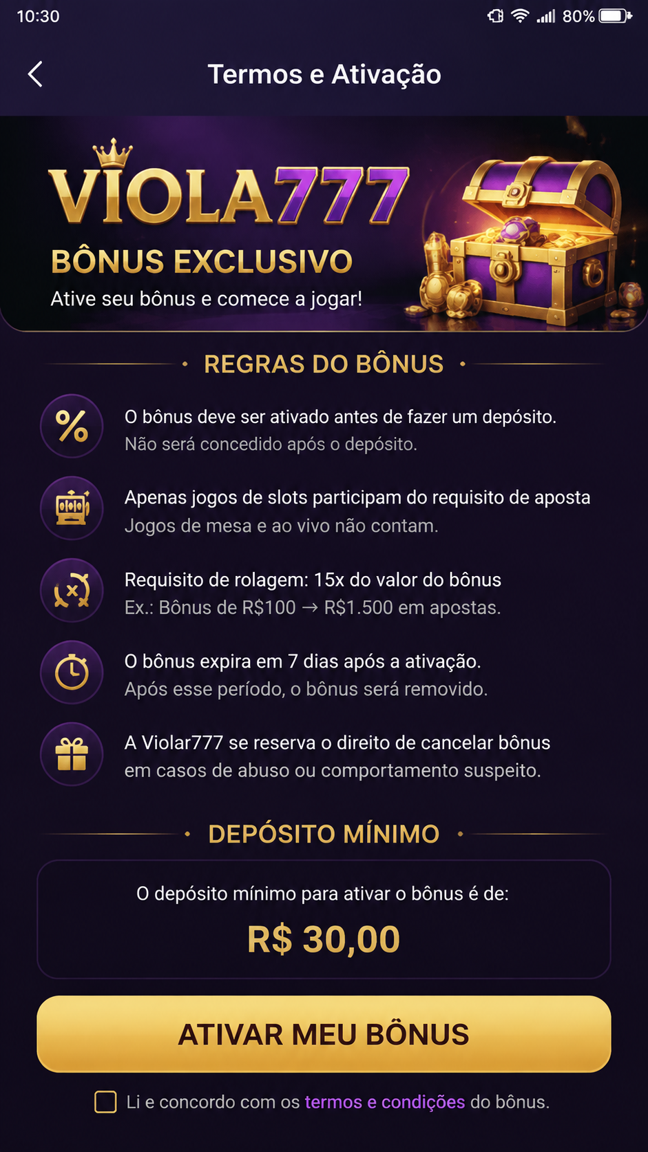 viola777 screenshot