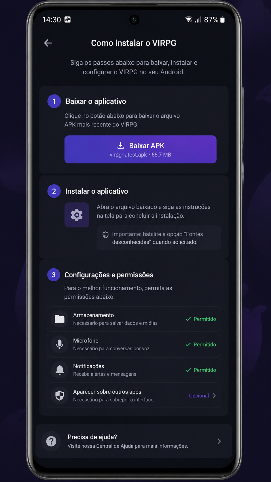 virpg screenshot