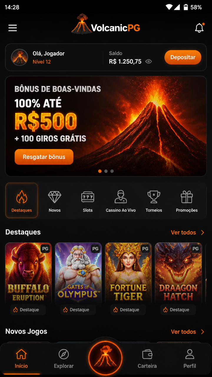 VolcanicPG screenshot