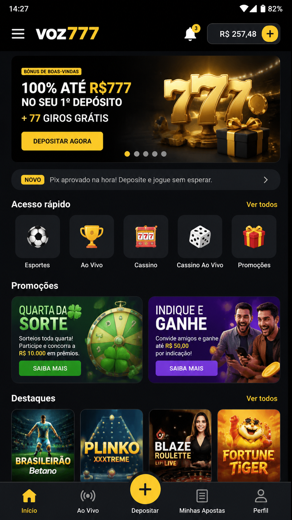 voz777 screenshot