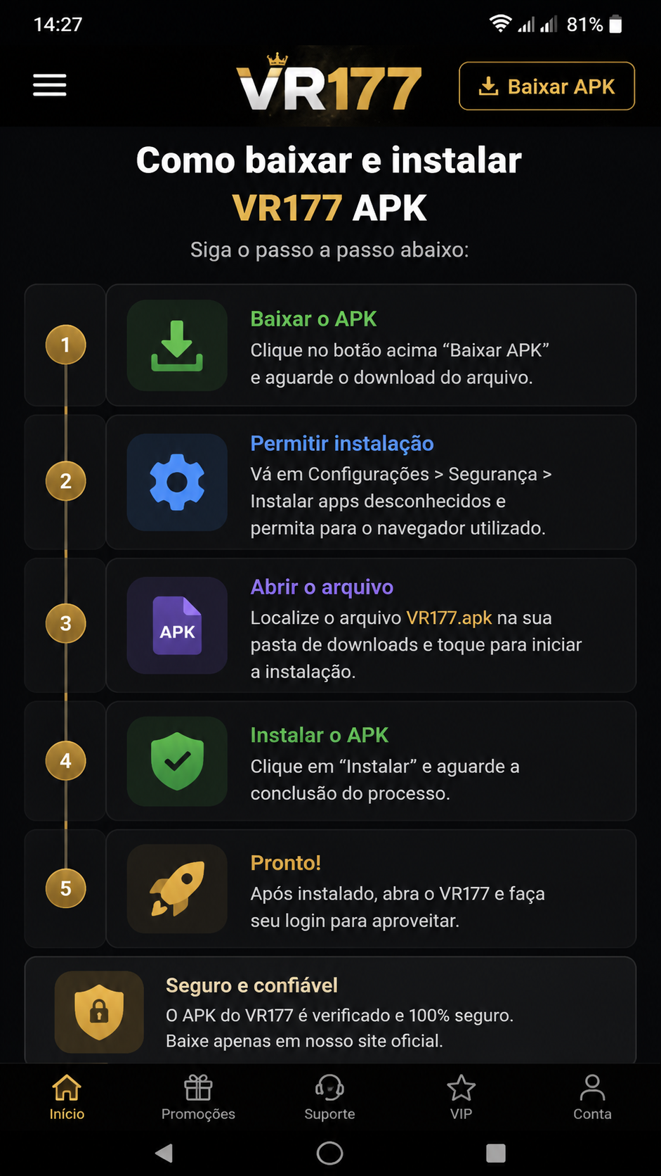 VR177 screenshot