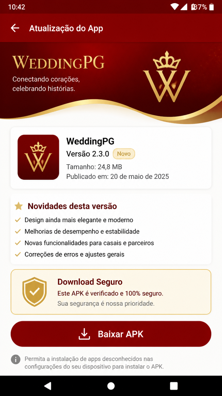 WeddingPG screenshot