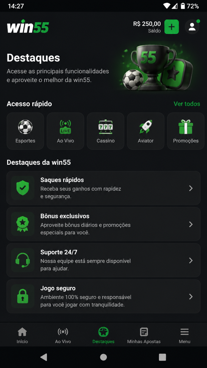 win55 screenshot