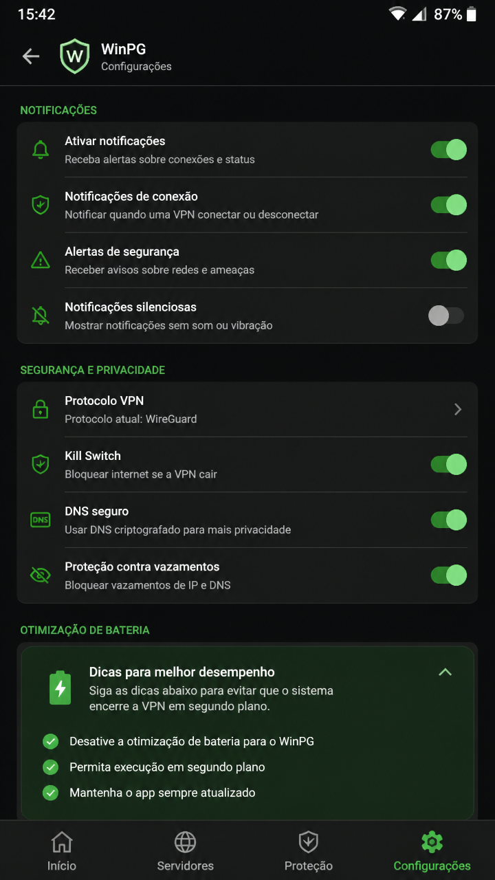 WinPG screenshot