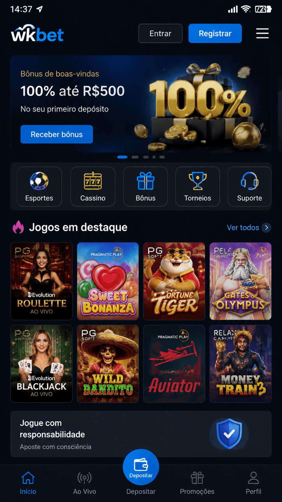 wkbet screenshot