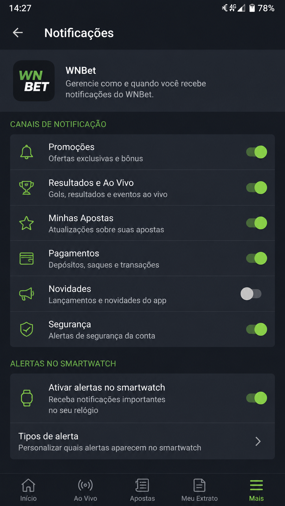 wnbet screenshot