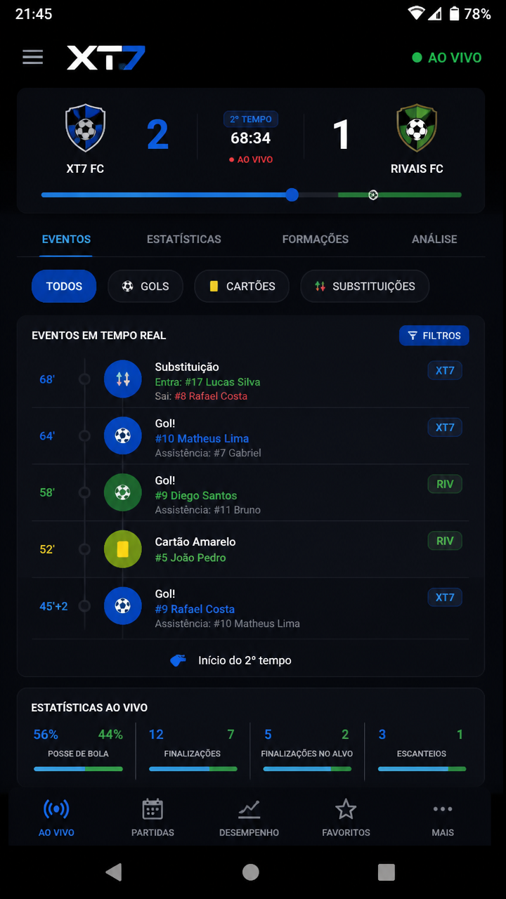 xt7 screenshot