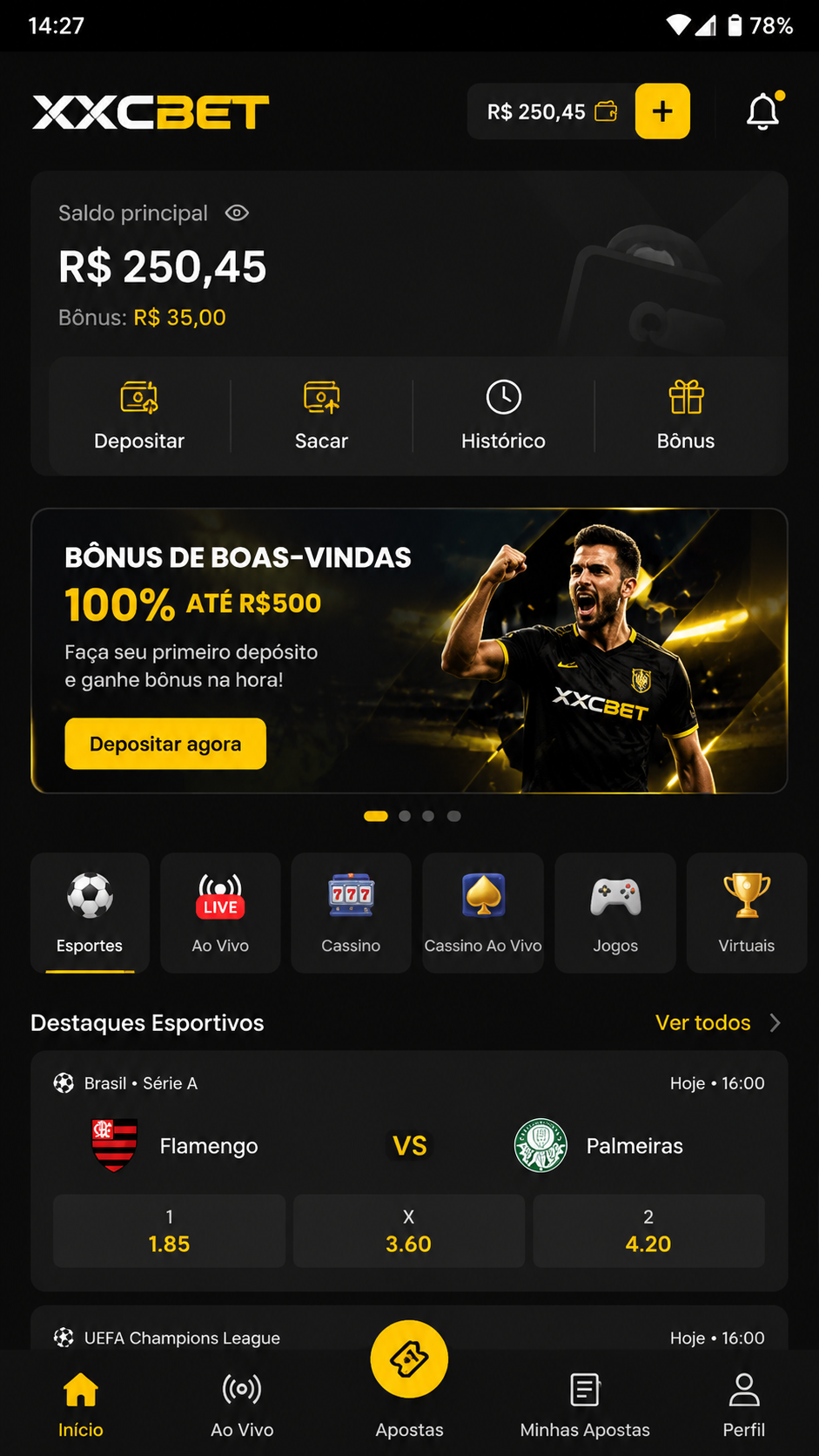 xxcbet screenshot