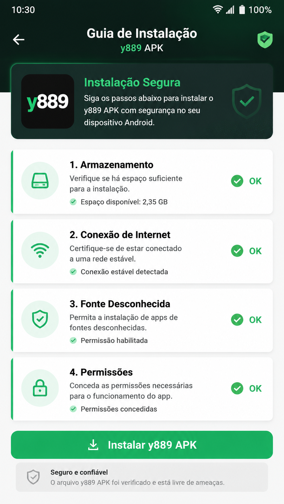 y889 screenshot