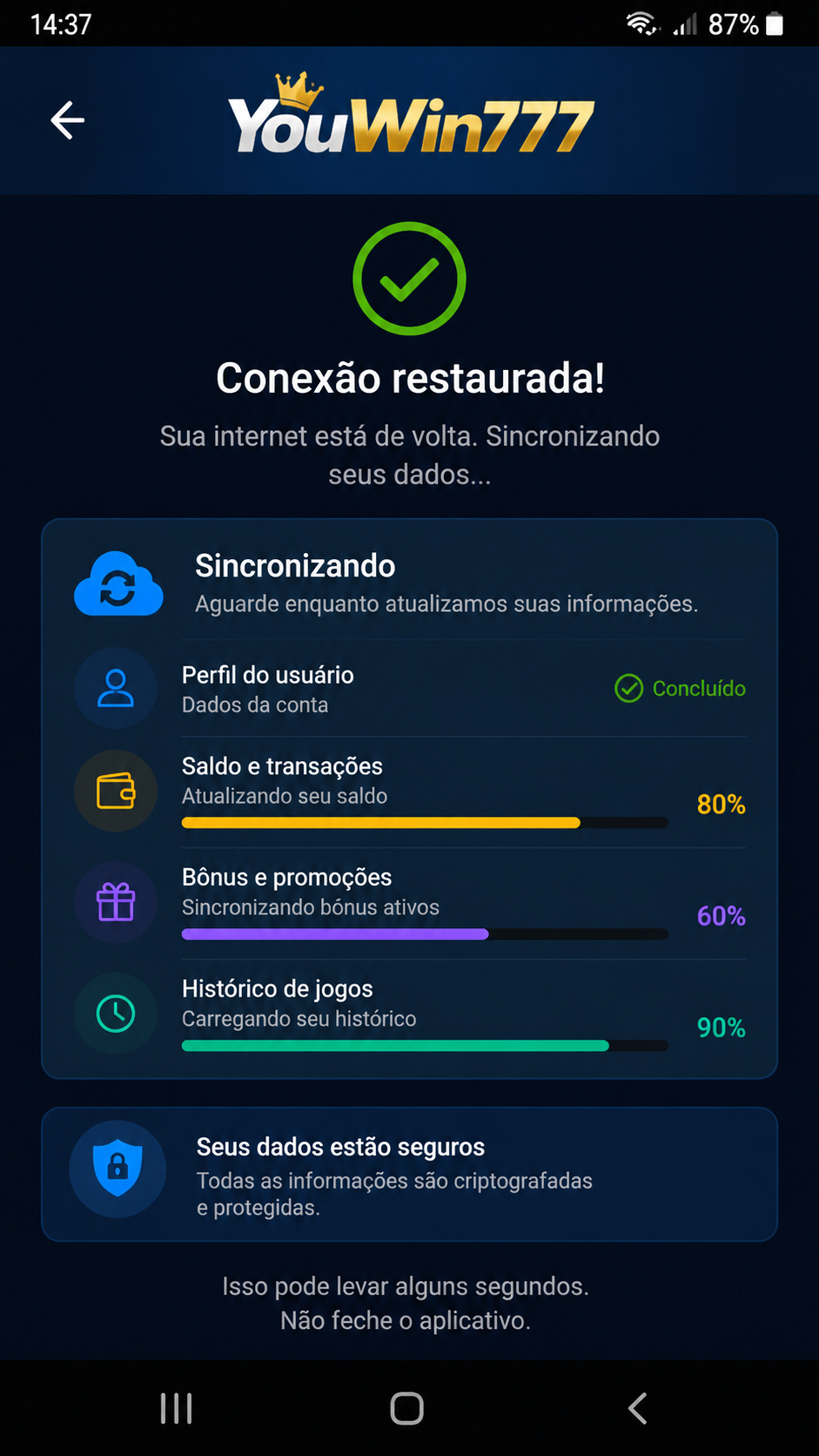 YouWin777 screenshot