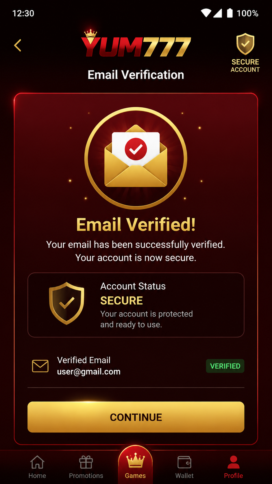 yum777 screenshot