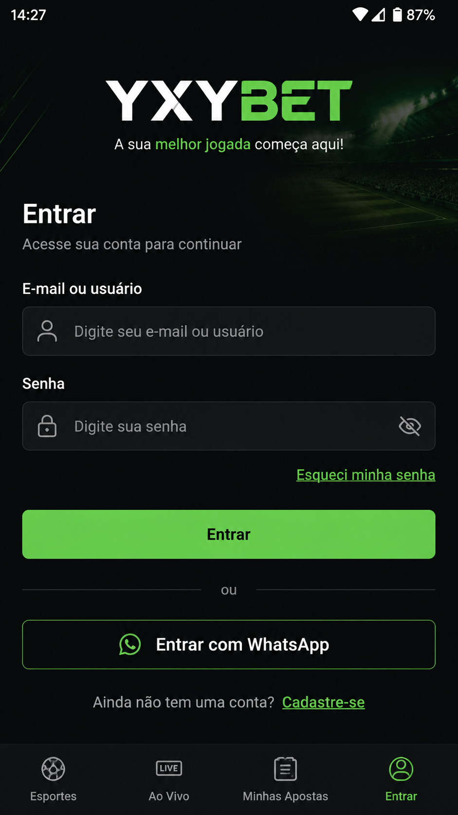 yxybet screenshot