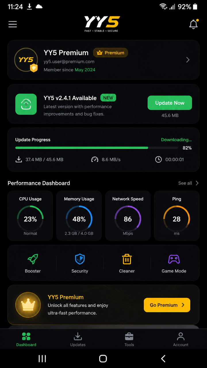 yy5 screenshot