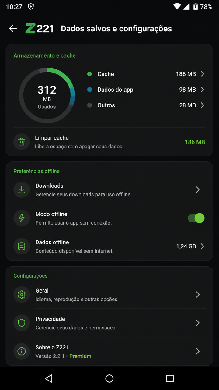 z221 screenshot