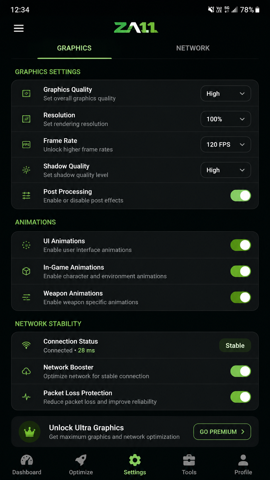za11 screenshot