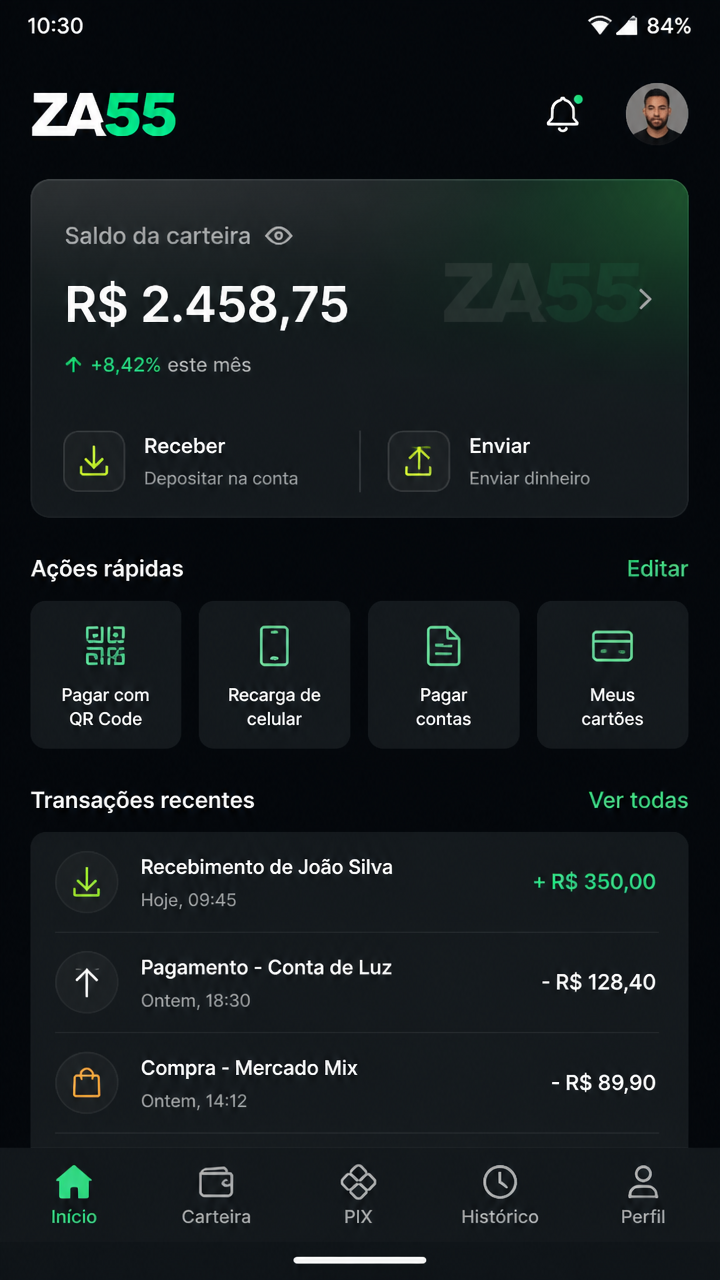 za55 screenshot
