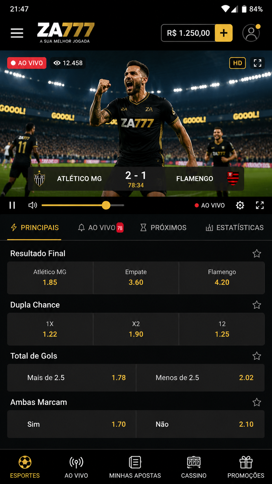 za777 screenshot